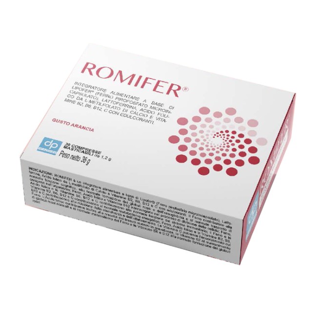 ROMIFER 30 COMPRESSE MASTICABILI ROMIFER 30 COMPRESSE MASTICABILI