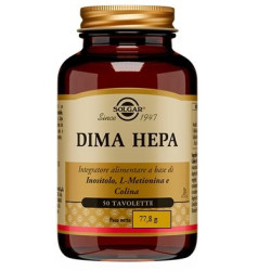 Confezione da 50 tavolette di Solgar Dima Hepa Integratore Per Il Benessere Epatico.