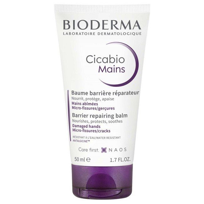 Tubetto da 50 ml di Cicabio Mains Crema Barriera Per Mani Secce E Screpolate. Tubetto da 50 ml di Cicabio Mains Crema Barriera Per Mani Secce E Screpolate.