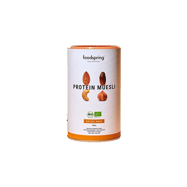 BIO PROTEIN MUESLI DATTERI E NOCI 360 G BIO PROTEIN MUESLI DATTERI E NOCI 360 G