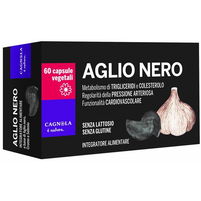 AGLIO NERO 60 CAPSULE CAGNOLA AGLIO NERO 60 CAPSULE CAGNOLA