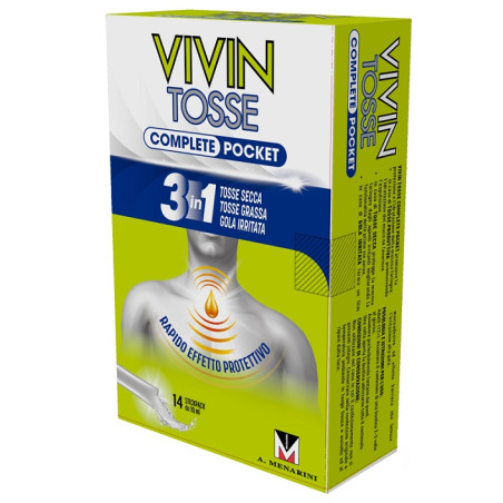 Vivin Tosse Complete Pocket 14 Stick Pack Da 10 Ml Vivin Tosse Complete Pocket 14 Stick Pack Da 10 Ml