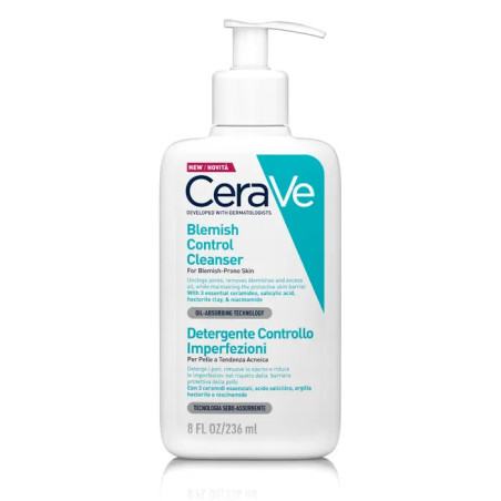 Cerave Schiuma Detergente Purificante Per Pelle Grassa E Acneica 236 Ml Cerave Schiuma Detergente Purificante Per Pelle Grassa E Acneica 236 Ml