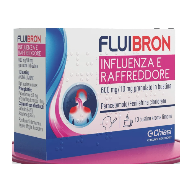 FLUIBRON INFLUENZA E RAFF*10BS FLUIBRON INFLUENZA E RAFF*10BS