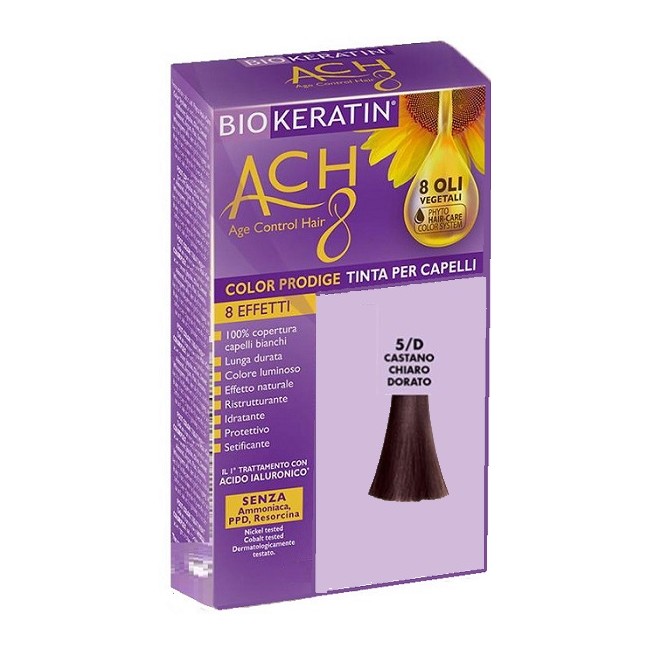 BIOKERATIN ACH8 COLOR PRODIGE 5/D CASTANO CHIARO DORATO BIOKERATIN ACH8 COLOR PRODIGE 5/D CASTANO CHIARO DORATO
