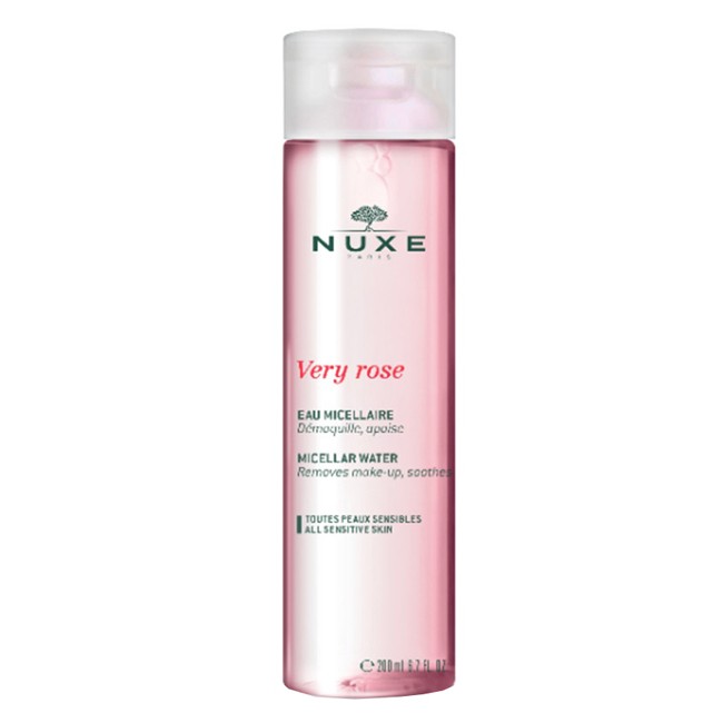 flacone da 400 ml di Nuxe Very Rose Acqua MIcellare flacone da 400 ml di Nuxe Very Rose Acqua MIcellare