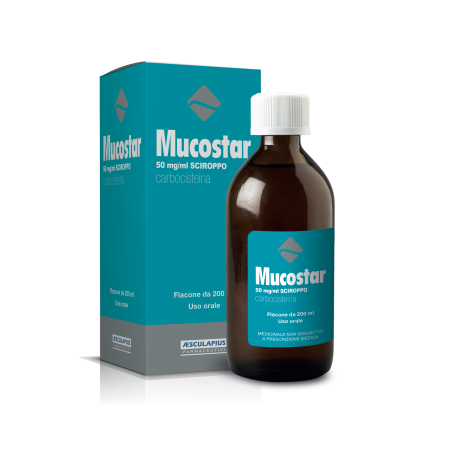 MUCOSTAR*SCIR FL 200ML 50MG/ML MUCOSTAR*SCIR FL 200ML 50MG/ML