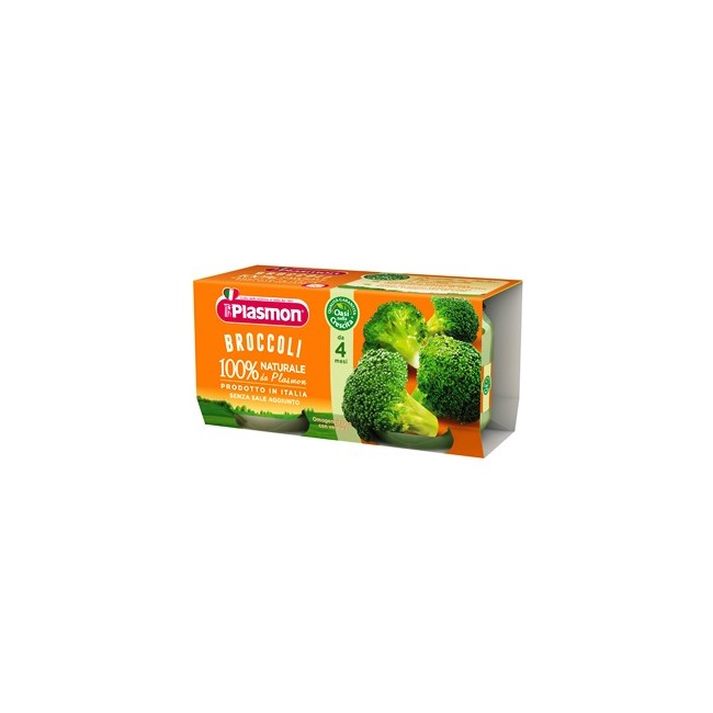PLASMON OMOGENEIZZATO BROCCOLI 2 X 80 G PLASMON OMOGENEIZZATO BROCCOLI 2 X 80 G
