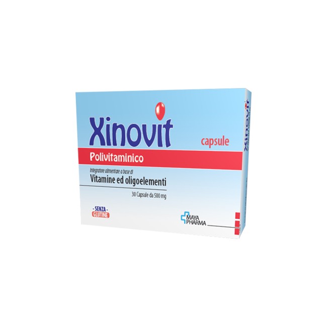 XINOVIT POLIVITAMINICO 30 CAPSULE DA 500 MG XINOVIT POLIVITAMINICO 30 CAPSULE DA 500 MG