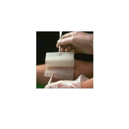 GARZA MEDICATA BACTIGRAS CON CLOREXIDINA ACETATO 0,5% 15X20CM 10 PEZZI