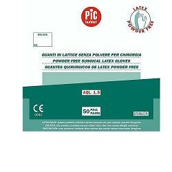 GUANTO PIC CHIRURGICO IN LATTICE STERILE SENZA POLVERE MISURA 7,5