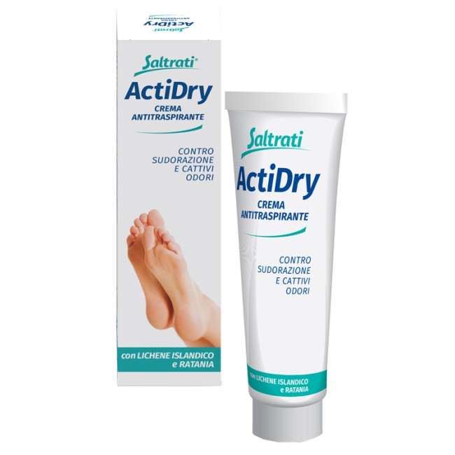 Saltrati ActiDry Crema Antitraspirante 100ml Saltrati ActiDry Crema Antitraspirante 100ml