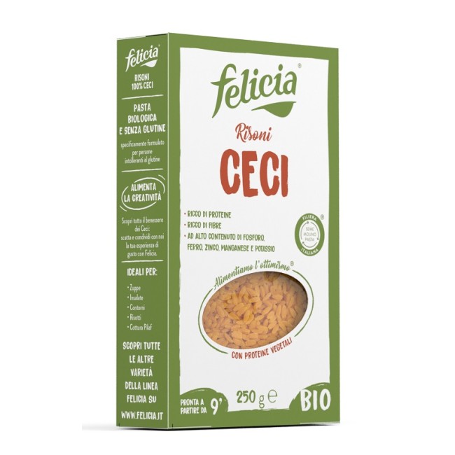 FELICIA BIO RISONI CECI 250 G FELICIA BIO RISONI CECI 250 G