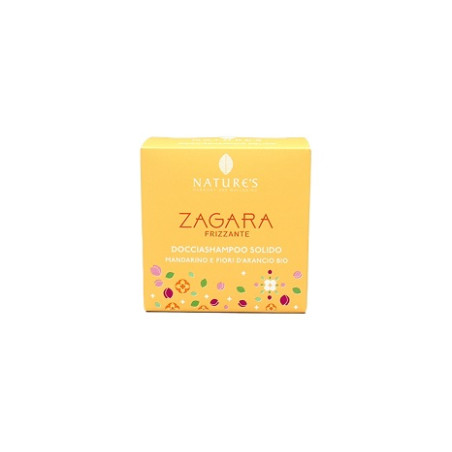 NATURE'S ZAGARA FRIZZANTE DOCCIA SHAMPOO SOLIDO 60 G EDIZIONE LIMITATA NATURE'S ZAGARA FRIZZANTE DOCCIA SHAMPOO SOLIDO 60 G EDIZIONE LIMITATA