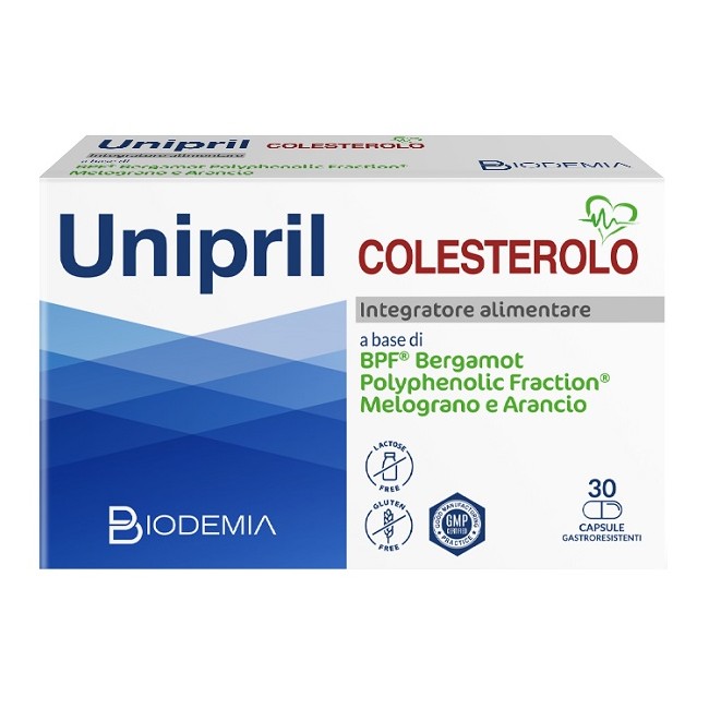 UNIPRIL COLESTEROLO 30 CAPSULE GASTRORESISTENTI UNIPRIL COLESTEROLO 30 CAPSULE GASTRORESISTENTI