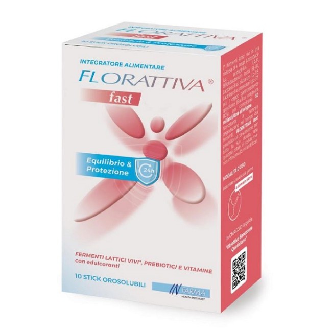 FLORATTIVA FAST 10 STICK OROSOLUBILI FLORATTIVA FAST 10 STICK OROSOLUBILI
