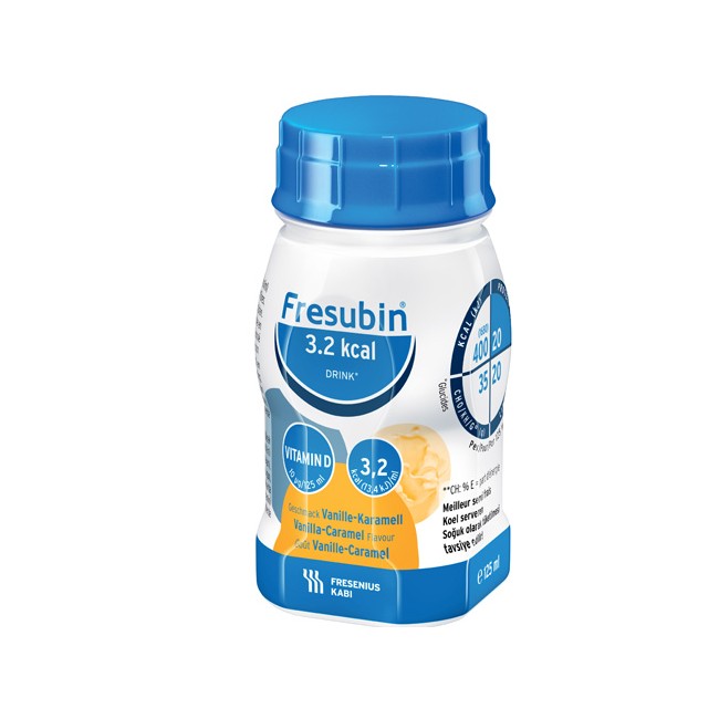 FRESUBIN 3,2KCAL DRINK VANIGLIA CARAMELLO 4 X 125 ML FRESUBIN 3,2KCAL DRINK VANIGLIA CARAMELLO 4 X 125 ML