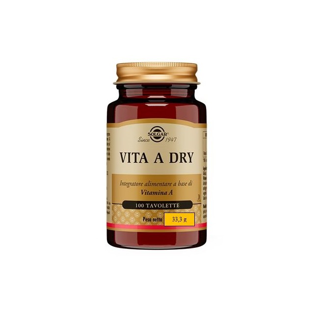 VITA A DRY 100 TAVOLETTE VITA A DRY 100 TAVOLETTE