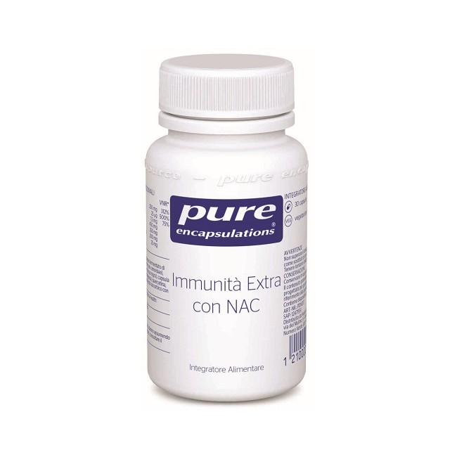 PURE ENCAPSULATIONS IMMUNITA' EXTRA CON NAC 30 CAPSULE PURE ENCAPSULATIONS IMMUNITA' EXTRA CON NAC 30 CAPSULE