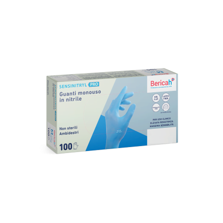 Guanto Monouso Sensinitryl Pro In Nitrile Large 100 Pezzi Guanto Monouso Sensinitryl Pro In Nitrile Large 100 Pezzi