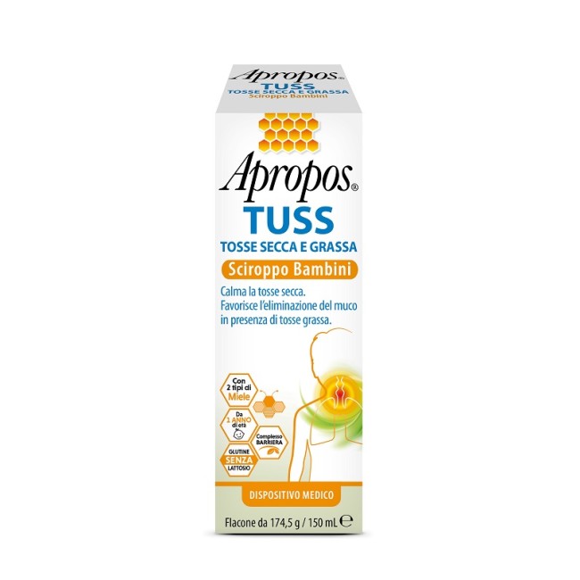 APROPOS TUSS SCIROPPO BAMBINI 150 ML APROPOS TUSS SCIROPPO BAMBINI 150 ML