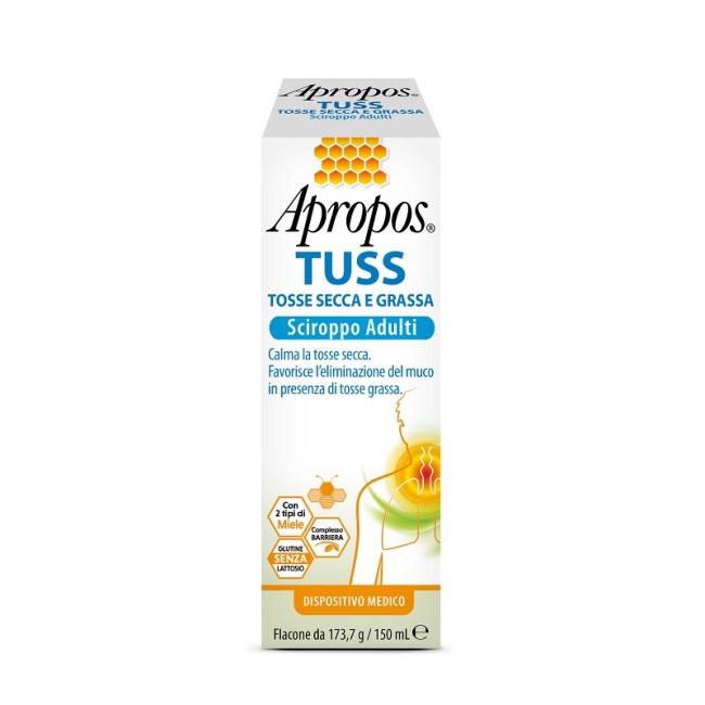 APROPOS TUSS SCIROPPO ADULTI 150 ML APROPOS TUSS SCIROPPO ADULTI 150 ML