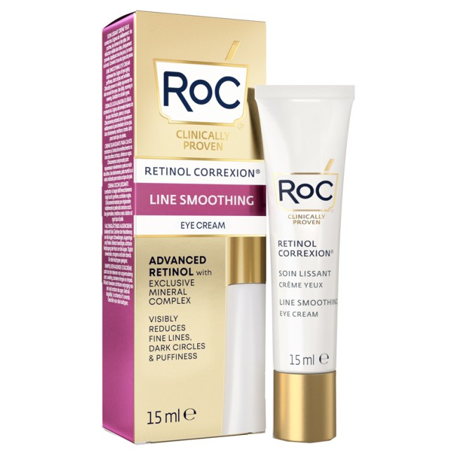 ROC RETINOL CORREXION LINE SMOOTHING CREMA OCCHI 15 ML ROC RETINOL CORREXION LINE SMOOTHING CREMA OCCHI 15 ML