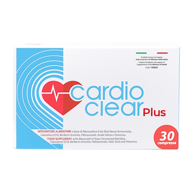 CARDIOCLEAR PLUS 30 COMPRESSE CARDIOCLEAR PLUS 30 COMPRESSE