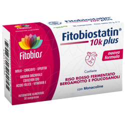 Fitobiostatin 10k Plus Integratore Per Il Colesterolo 30 Compresse