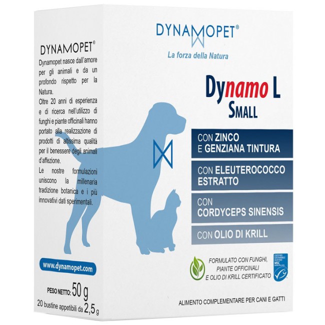 Dynamo L Small 20 Bustine Appetibili Da 2,5 G Dynamo L Small 20 Bustine Appetibili Da 2,5 G