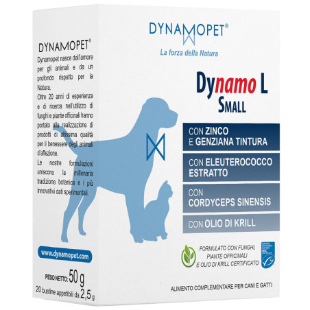 Dynamo L Small 20 Bustine Appetibili Da 2,5 G Dynamo L Small 20 Bustine Appetibili Da 2,5 G