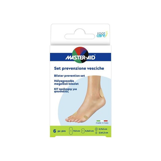 SET PREVENZIONE VESCICHE 6 PEZZI SET PREVENZIONE VESCICHE 6 PEZZI