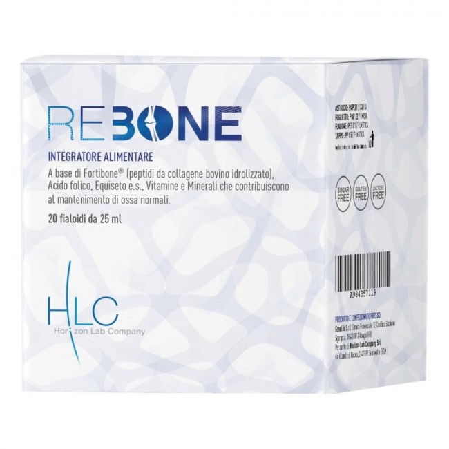 Rebone Integratore per il mantenimento delle ossa 20 fiale Rebone Integratore per il mantenimento delle ossa 20 fiale