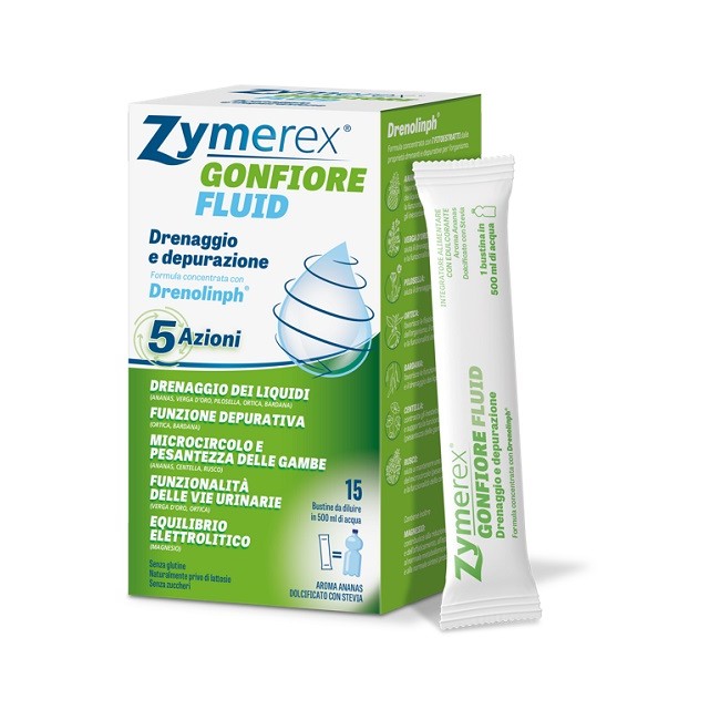 Zymerex Gonfiore Fluid 15 Bustine Zymerex Gonfiore Fluid 15 Bustine