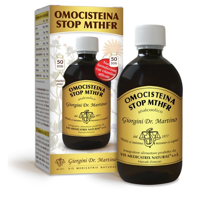 OMOCISTEINA STOP MTHFR LIQUIDO ANALCOOLICO 500 ML OMOCISTEINA STOP MTHFR LIQUIDO ANALCOOLICO 500 ML