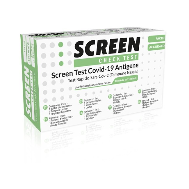 TEST ANTIGENICO RAPIDO COVID-19 SARS-COV-2 TAMPONI NASALI TEST ANTIGENICO RAPIDO COVID-19 SARS-COV-2 TAMPONI NASALI