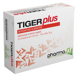 Confezione da 20 compresse di Tiger Plus Integratore Per Il Metabolismo Dei Trigliceridi.