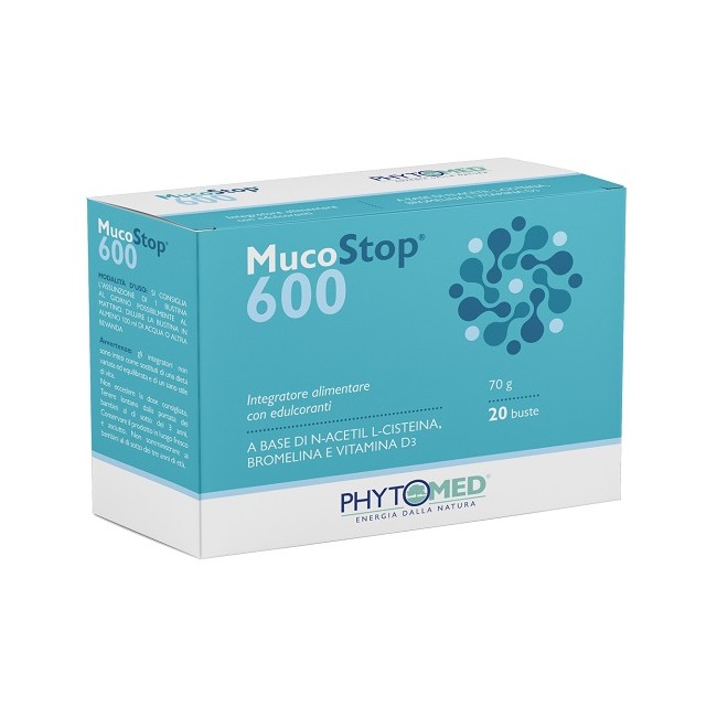 MUCOSTOP 600MG 20 BUSTINE DA 3,5 G MUCOSTOP 600MG 20 BUSTINE DA 3,5 G