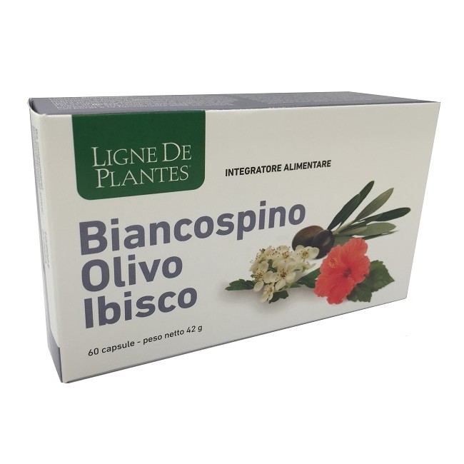 BIANCOSPINO OLIVO IBISCO 60 CAPSULE BIANCOSPINO OLIVO IBISCO 60 CAPSULE