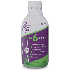 Flacone da 500 ml di Bios Line Ultra Pep Slim 6 Zero Integratore Drenante Dimagrante Gusto Tè Verde.