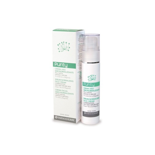 PURITY CREMA VISO SEBONORMALIZZANTE 50 ML PURITY CREMA VISO SEBONORMALIZZANTE 50 ML