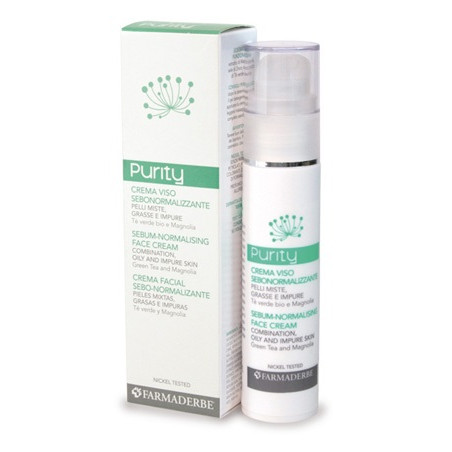 PURITY CREMA VISO SEBONORMALIZZANTE 50 ML PURITY CREMA VISO SEBONORMALIZZANTE 50 ML