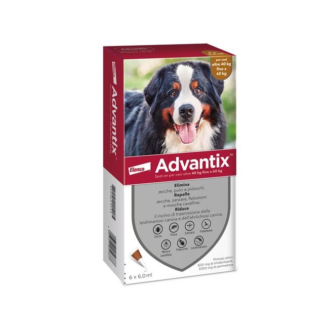 ADVANTIX SPOT ON*6PIP 40-60KG ADVANTIX SPOT ON*6PIP 40-60KG