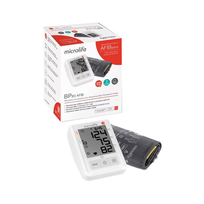 MISURATORE DI PRESSIONE MICROLIFE B3 AFIB MISURATORE DI PRESSIONE MICROLIFE B3 AFIB