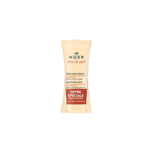 Tubetto da 2x50ml di Nuxe Reve de Miel Crema mani Tubetto da 2x50ml di Nuxe Reve de Miel Crema mani