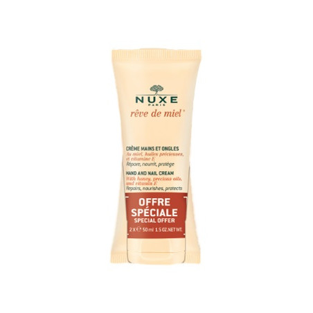 Tubetto da 2x50ml di Nuxe Reve de Miel Crema mani