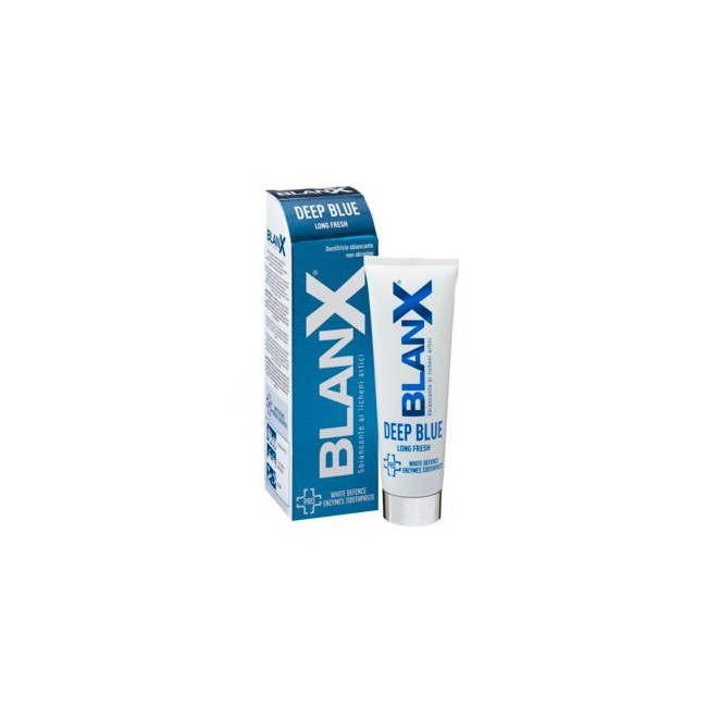 BLANX DEEP BLUE DENTIFRICIO SBIANCANTE NON ABRASIVO 25 ML BLANX DEEP BLUE DENTIFRICIO SBIANCANTE NON ABRASIVO 25 ML