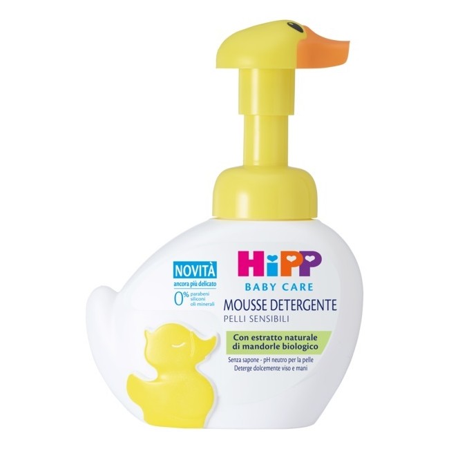 HIPP BABY CARE MOUSSE DETERGENTE PAPERELLA FUN 250 ML HIPP BABY CARE MOUSSE DETERGENTE PAPERELLA FUN 250 ML