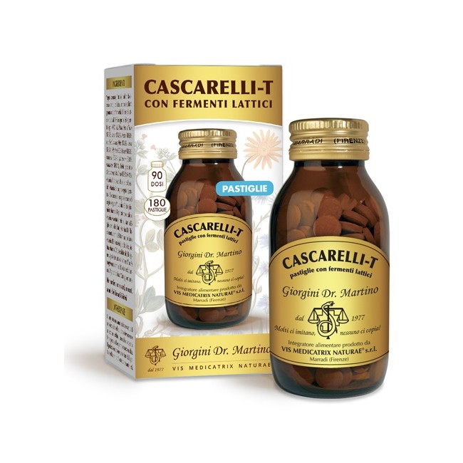 Cascarelli T Pastiglie 180 Pastiglie Con Fermenti Lattici