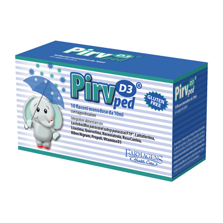 Pirv D3 Ped 10 Flaconi Monodose Pirv D3 Ped 10 Flaconi Monodose